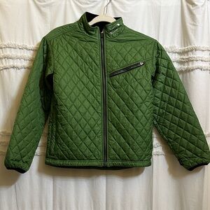 Obermeyer Kids Green Quilted Puffer Jacket